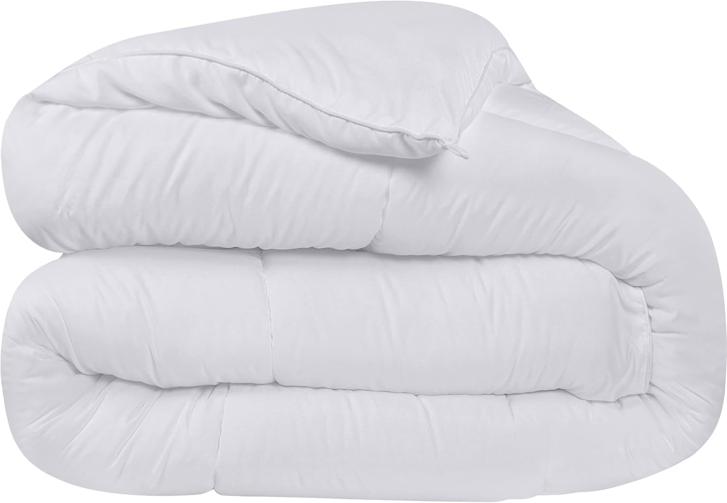 Utopia Bedding Piumone 200x200 cm, Piumino matrimoniale, Trapunta 100% Microfibra, Piumino Caldo (Bianco)