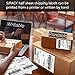 SJPACK 1000 Half Sheet Self Adhesive Shipping Labels, 8.5
