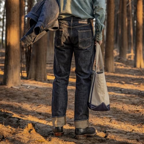 Red Tornado 21oz Selvedge Denim Straight Cut Jeans4