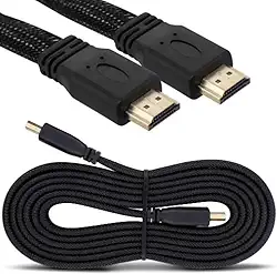 Cabo HDMI 1.8m 4K Ultra HD BMAX BM8672 – Alta Velocidade, Compatível com TV, Monitor, PS4, PS5, Xbox, Notebook e Projetor