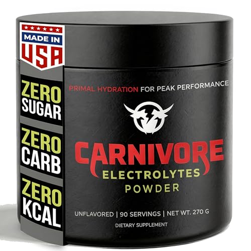 Carnivore Electrolytes Keto Electrolytes Powder - Premium Hydration for Balanced