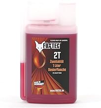 FUXTEC 1 Liter 2 Takt Öl in Dosierflasche für Benzin Motorsense Kettensäge Laubsauger MADE IN GERMANY