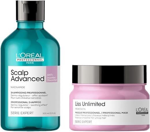 L’Oréal Professionnel Scalp Advanced Anti-Discomfort Dermo-Regulator Shampoo | For Sensitive Scalp