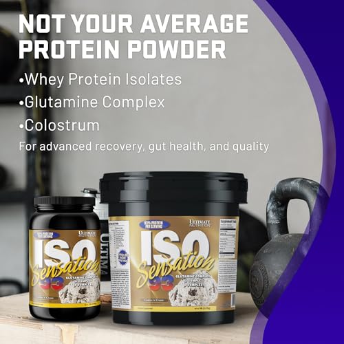 Image of Ultimate Nutrition ISO Sensation 93 - 5 lbs (Cookies 'n Cream)