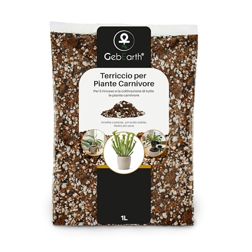 GebEarth® | Terriccio Piante Carnivore | pH Acido 3,9 |