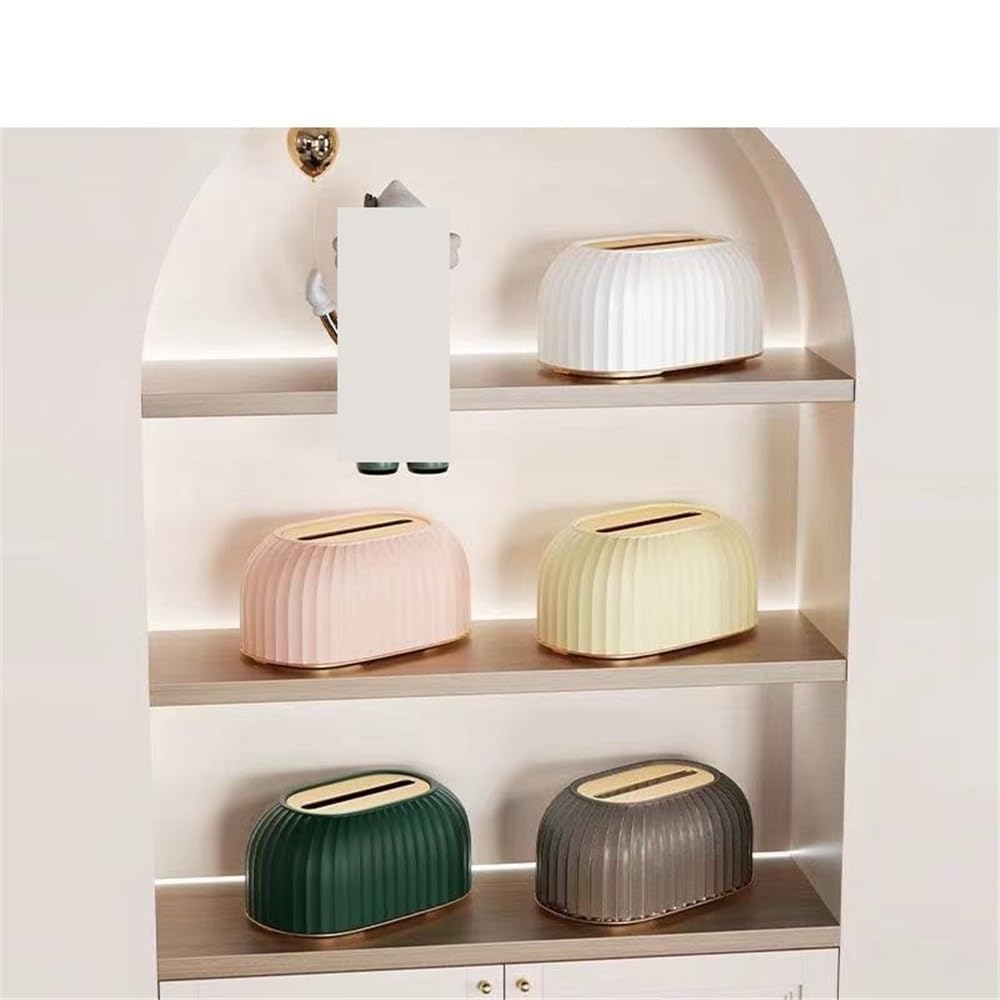 Distributeurs de Mouchoirs Distributeur de mouchoirs Vertical Couleur Pure for Maison, Salle de Bain, hôtel, Bureau Porte Mouchoir(Blanc)