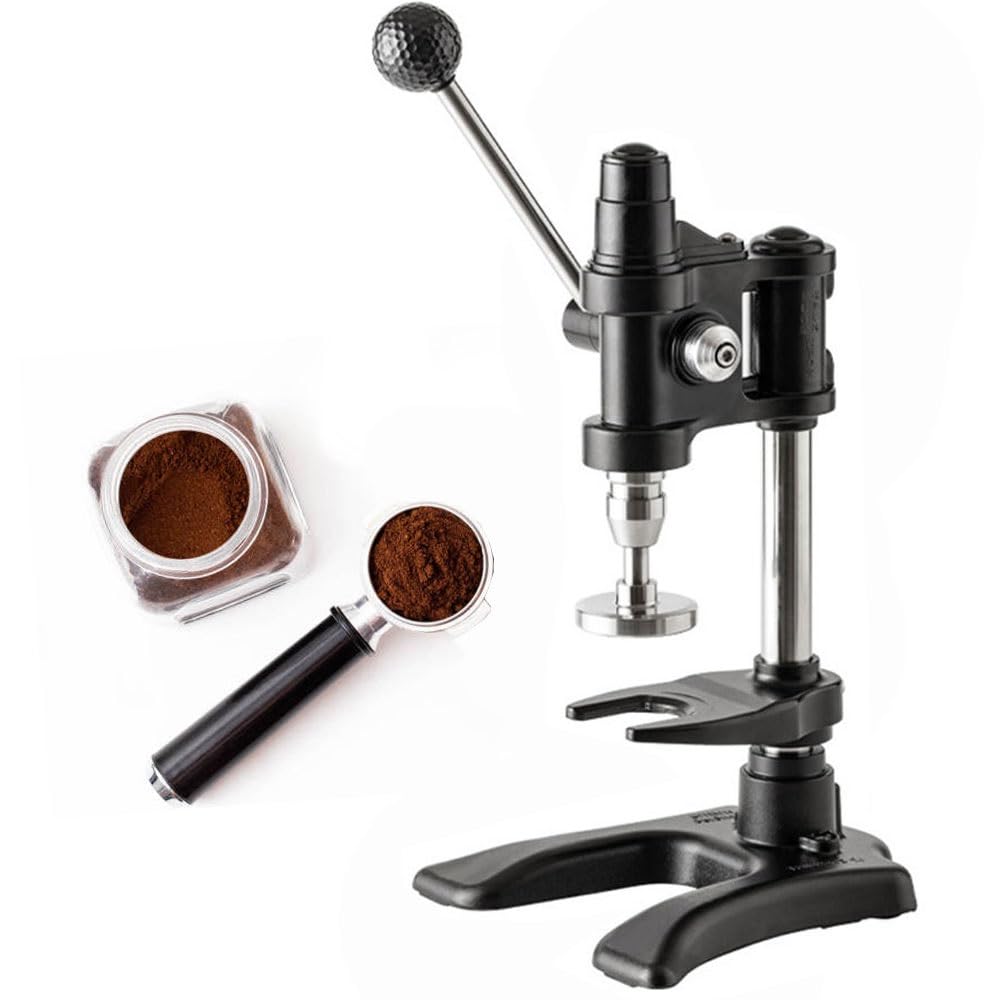 Machine à expresso et marteau à poudre fixe pour un café fait à la main réussi