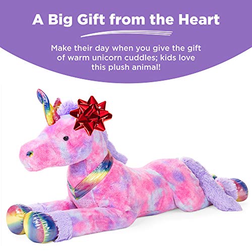 Best Choice Products SKY5305 52In Kids Extra Large Plush Unicorn thumb #2
