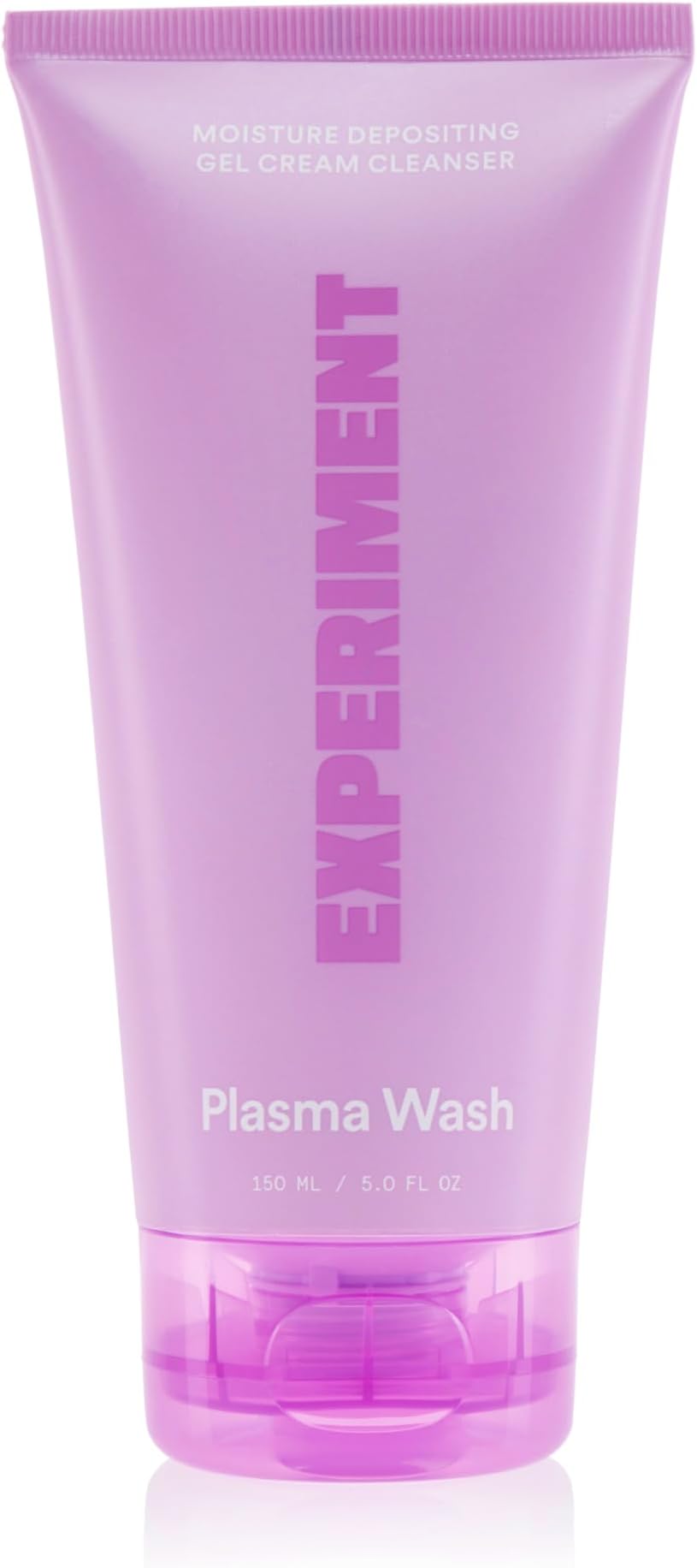 Experiment Plasma Wash Moisture Depositing Gel Cream Cleanser - Hydrating, Barrier Restoring, & Non-Stripping Face Wash w/Glycerin & Jojoba Oil, 5.0 FL OZ - Gentle Facial Cleanser for All Skin Types