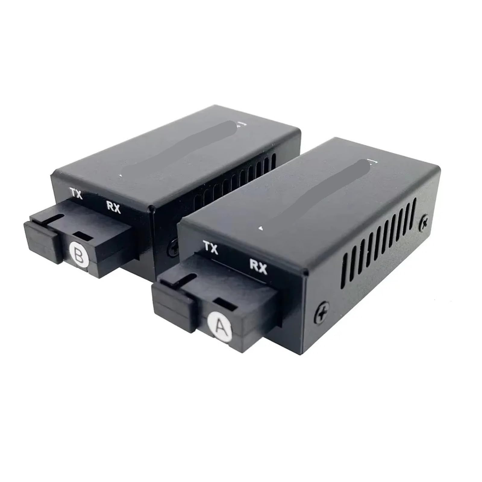 1 paire de convertisseurs fibre optique Gigabit 100/1000 Mbps SC vers commutateurs Ethernet