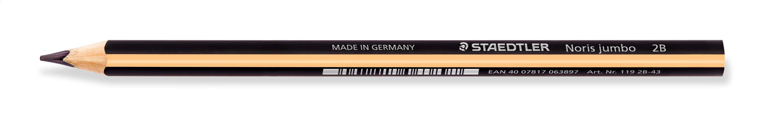 STAEDTLER Lot de 48 crayons pastel Noris Jumbo 2B