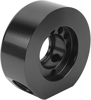 Adaptador de placa de sanduíche de filtro de óleo, kit de conversão de cabeça de 11 peças VTEC Adaptador de placa de sanduíche de filtro de óleo substituição de alumínio para Acura LS(Preto)