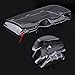 Estink Headlight Lens Cover,1 Pair Left and Right Side Car Headlight Headlamp Clear Lens Cover Replacement Fit for E46 320i 325i 325xi 330i 330xi 4 Door 1998-2001