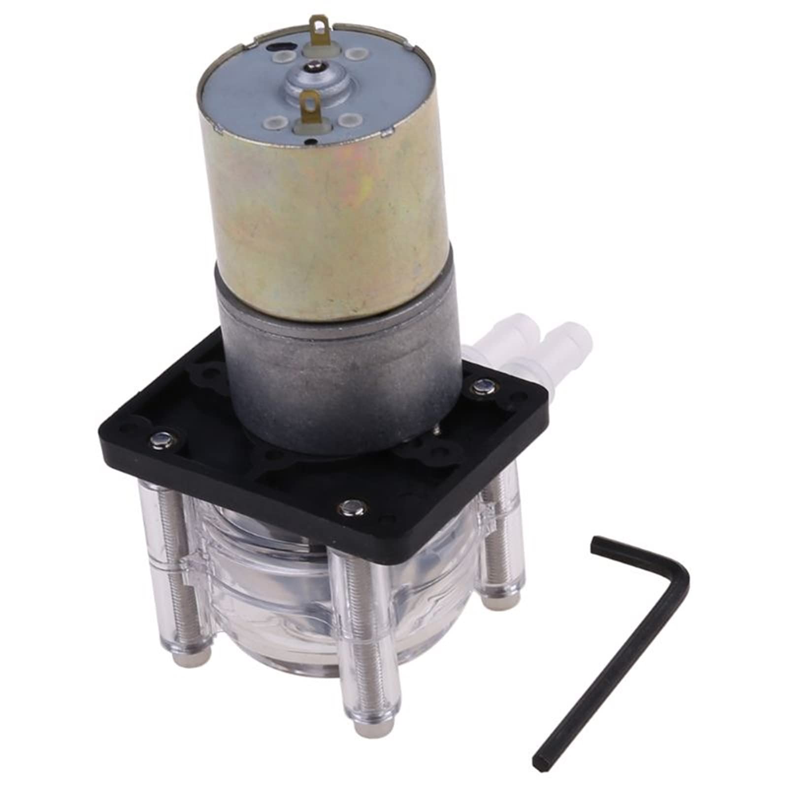 Bombas de Diafragma, Bomba peristáltica de 12/24 V CC, bomba dosificadora de gran flujo, analítica de laboratorio for acuario al vacío(12V)