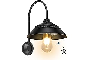 Farmhouse Outdoor Solar Barn Light with Motion Sensor