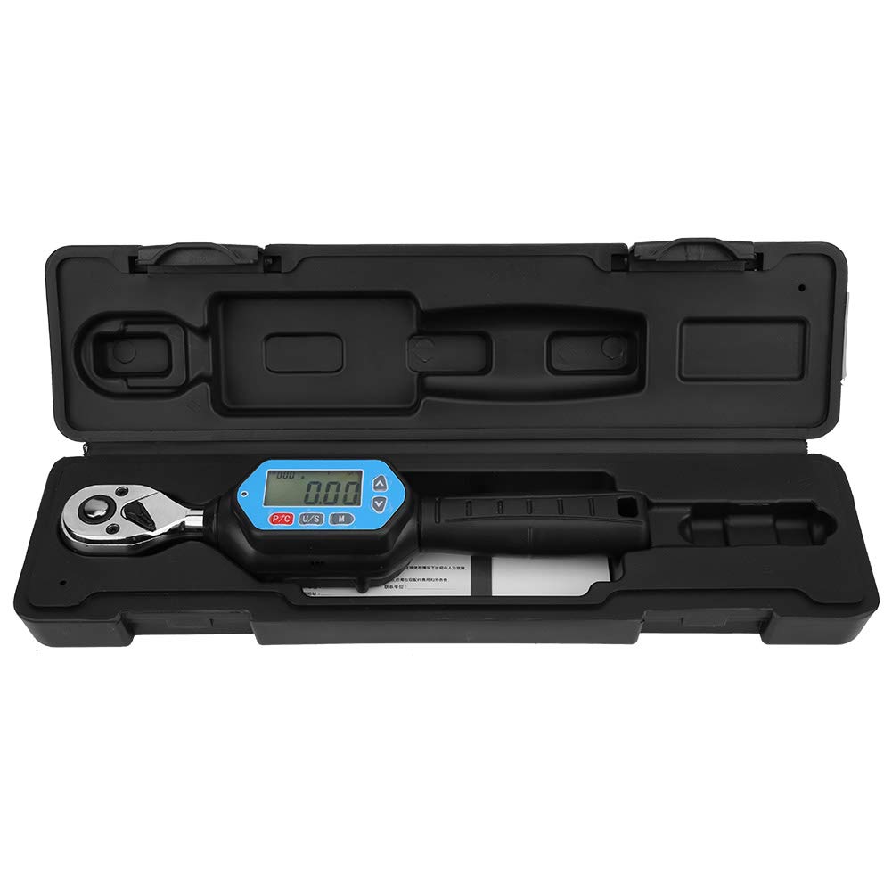 Buy 3/8" Drive Electronic Torque Wrench, Socket Set, Measure Peak