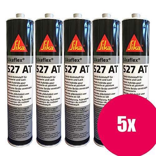 Preisvergleich Produktbild Sikaflex 527 AT 5er Karosserie Dichtmasse weiß 300ml