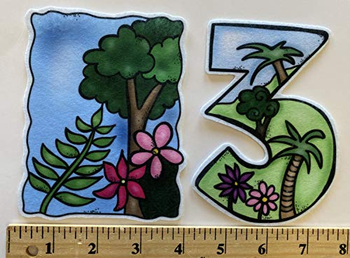 Garden Of Eden Felt Figures Set For Flannel Board - Precut Bible Story Teaching Aid For Toddlers & Kindergarten