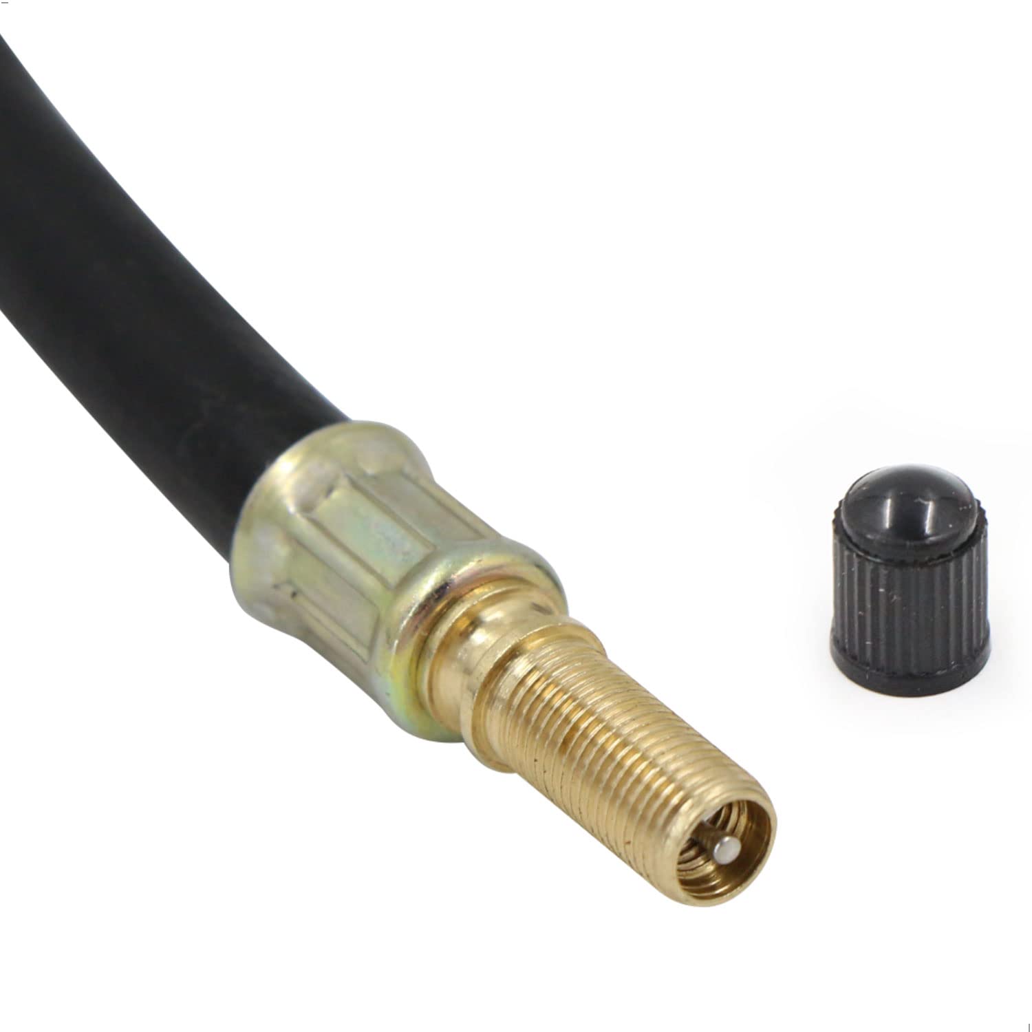 Estensione della Valvola per Pneumatici 2 Pezzi 200mm Gomma Flessibile per Auto Camion Ruota per Moto Valvola per Pneumatici Prolunga per Stelo Adattatore per Valvola per Auto Valvola per Pneumatici.
