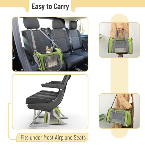 Mr. Pen- Pet Carrier for Cats & Dogs - Soft-Sided Travel Carrier Bag 7 Gertrude's Way