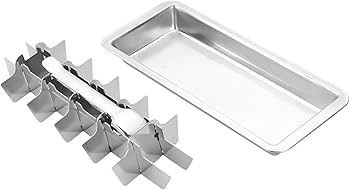 Amazon | ステンレス製製氷皿、製氷機 | 冷凍庫用製氷皿ステンレス製