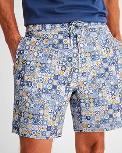 johnnie-O Half Elastic 7" Surf Shorts Santana/XL3