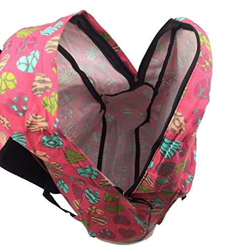 Mochila Estampada Coração Colorida