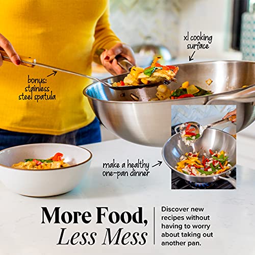 Willow-Everett-Wok-Pan-Non-Stick-Stainless-Steel-Stir-Fry-Pans-With-Domed-Lid-Spatula-Scratch-Proof-Cookware-For-Gas-Induction-Or-Electric-Stove