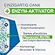 GELENCIUM® Enzym Complex hochdosiert mit Bromelain - 1.500 mg Enzym-Power - mit Rutin, Vitamin C, Zink & Selen - Vegan - 100 Kapseln