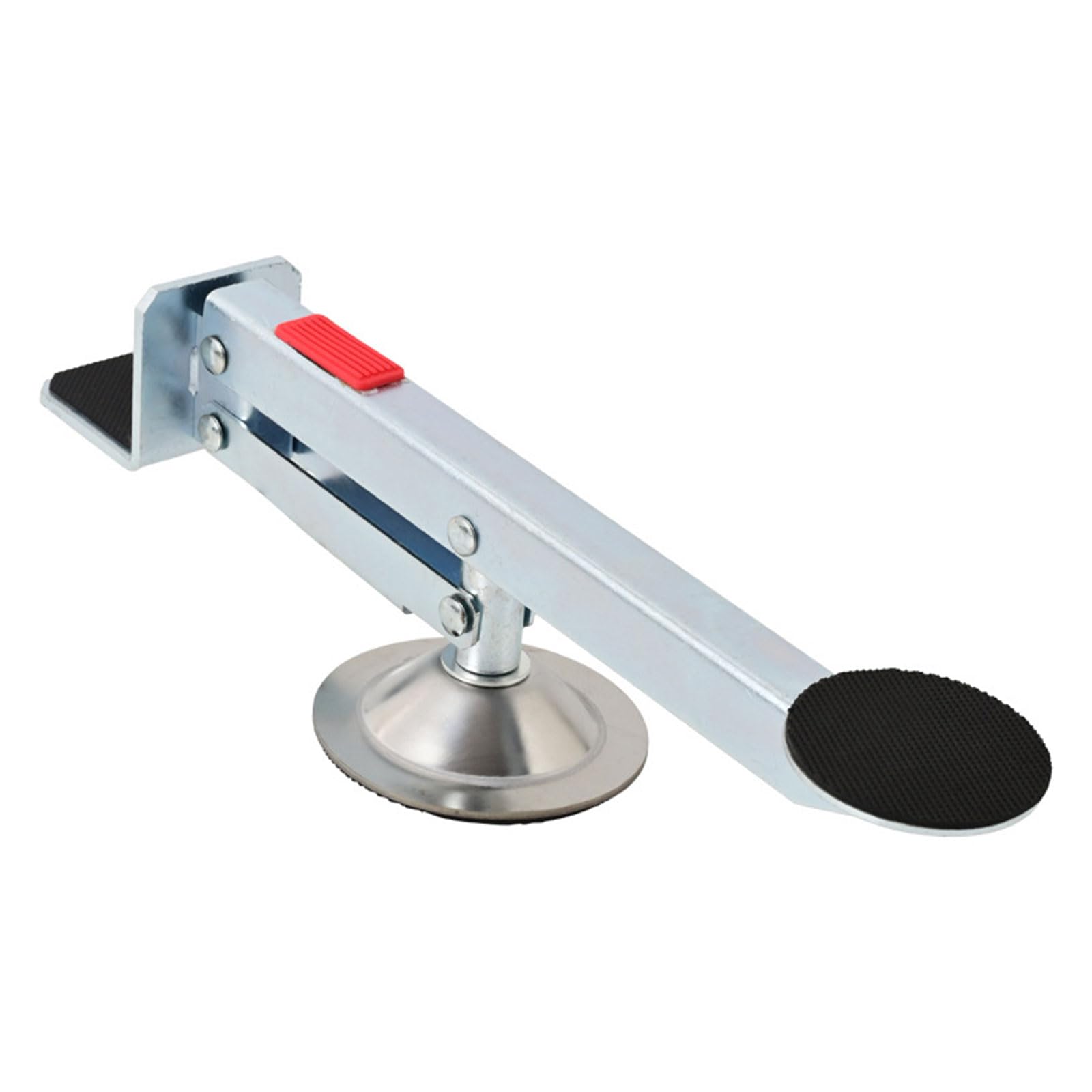 Woedpez Silver Color Antislip Construction Pedal Door Lifter For Smooth Height In Renovation Projects And Craftsmanship Metal Installation Tool
