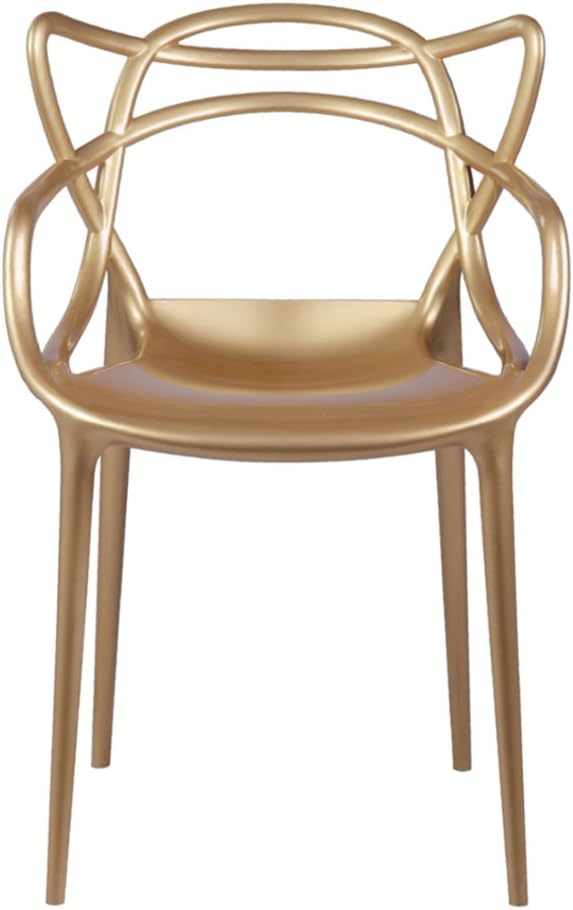 Brand Name Dining Chair, Gold