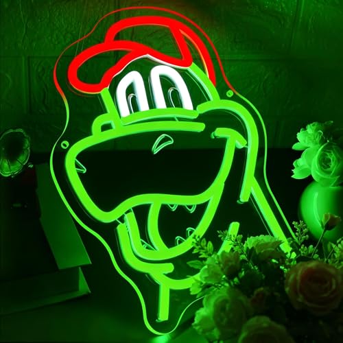 Image of Football Neon Sign for Wall Decor Soccer Team Logo LED Light for Man Cave