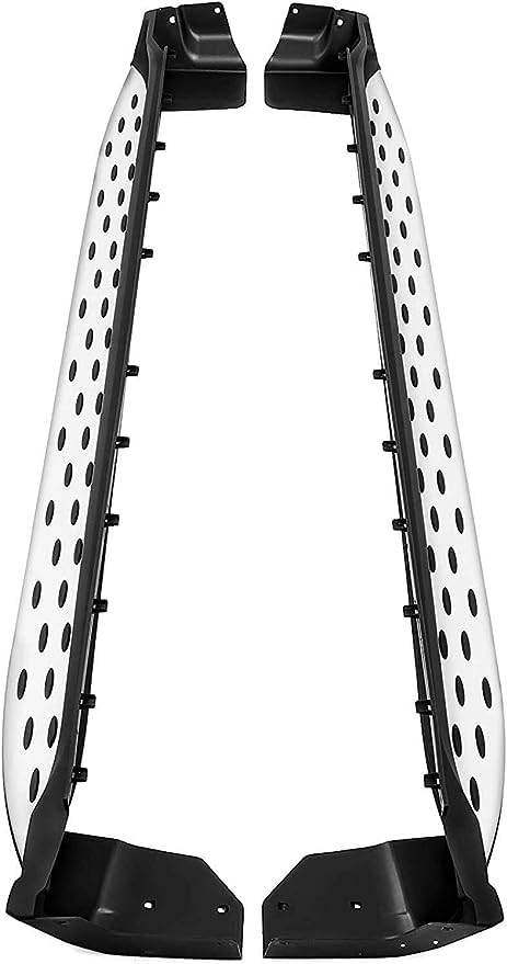 2 pezzi Pedane Laterali per Jeep Grand Cherokee 2011-2021, Minigonne Laterali per Auto Pedane Sottoporta Grembiuli Pedana Laterale Passo Protezione