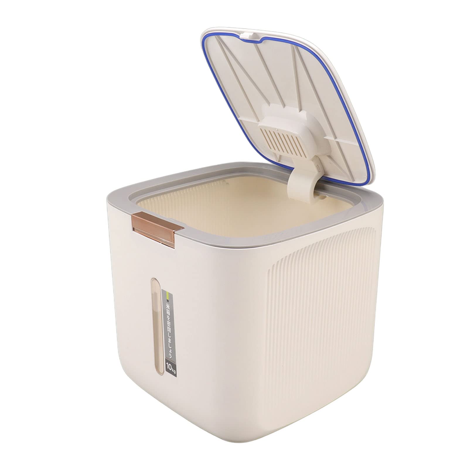 Bac de Stockage de Céréales, capacité de 22 Lb, Plastique PP