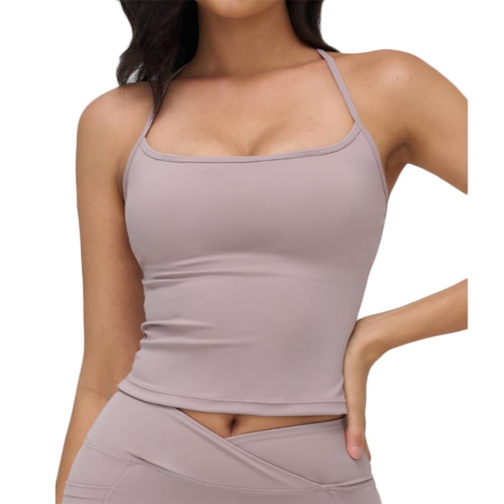 JPXJGT Yoga Back Cover Crop Top Tight Fit Outdoor Sports Underwear Running and Fitness Wear(Size:M,Color:Purple)