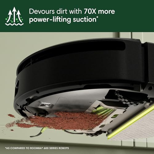 Image of iRobot Roomba 2020 DustCompactor Combo Robot Vacuum & Mop - Compacts Dirt Inside, No Emptying for Up to 60 Days, Space Saving, Power‑Lifting Suction, LiDAR Smart Mapping, Vac or Mop