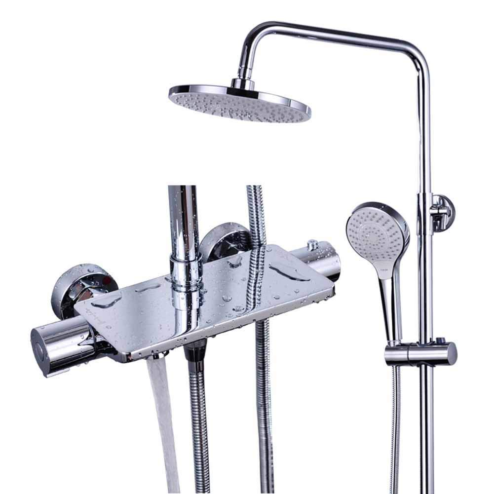 Mitigeur de robinet d'eau stable finie la douche froide effet pluie