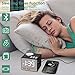 Digital Alarm Clock Radio, Bedside FM Radio Clock With Bluetooth Speaker Colorful Atmosphere Light, Dual Alarms, Snooze＆Sleep Timer, Dual USB Port, 4.2