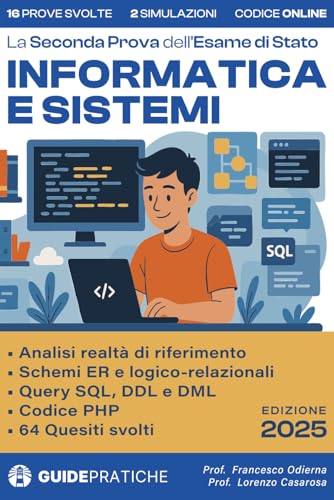 Manuale Informatica e Sistemi per la Seconda Prova dell'Esame di Stato: Il compagno indispensabile per la maturità (prove svolte, tracce, simulazioni e strategie vincenti)