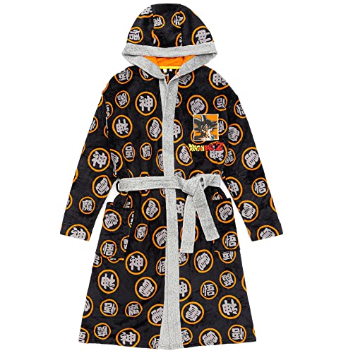Dragon Ball Z Goku Vestido para hombre Black Pijamas Robe Albornoz L Cover
