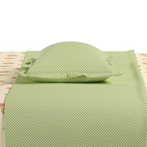 Image of Mytrident Bedsheet for Double Bed Queen Size |90 Inches x 100 Inches | Little Bloom Yellow
