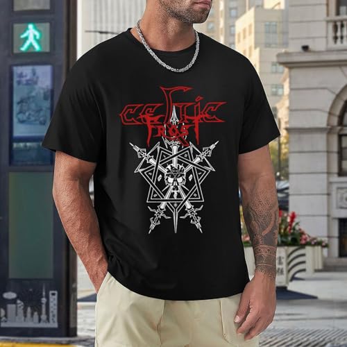 Celtic Frost T Shirt Boy's Fashion Short Sleeve T-Shirts Summer Casual Tee Black2