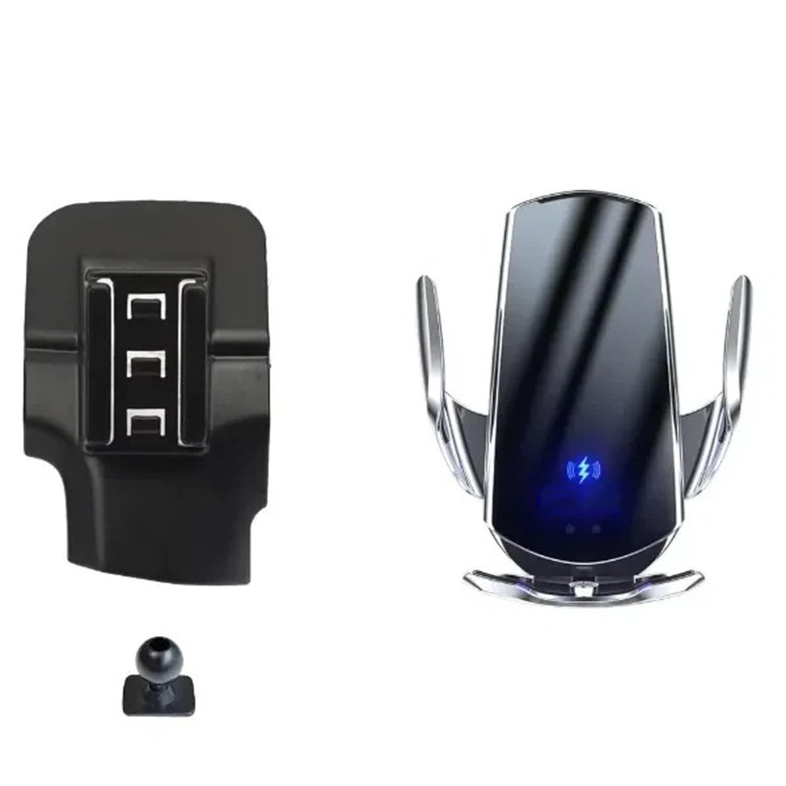 MOGFLMAN Car Phone Holder for Jeep Compass 2017-2020, LHD Car Phone Holder