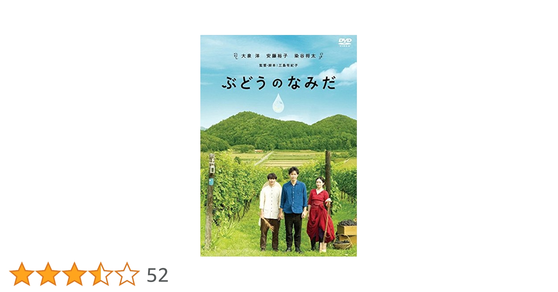 Amazon.co.jp: ぶどうのなみだ [レンタル落ち] : DVD