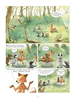 Paperback La Famille Blaireau-Renard - Tome 1 - La Famille Blaireau-Renard présente les émotions [French] Book