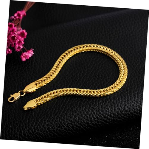 Bracelet de chaîne de cuivre ensemble de 2 pièces mixtes