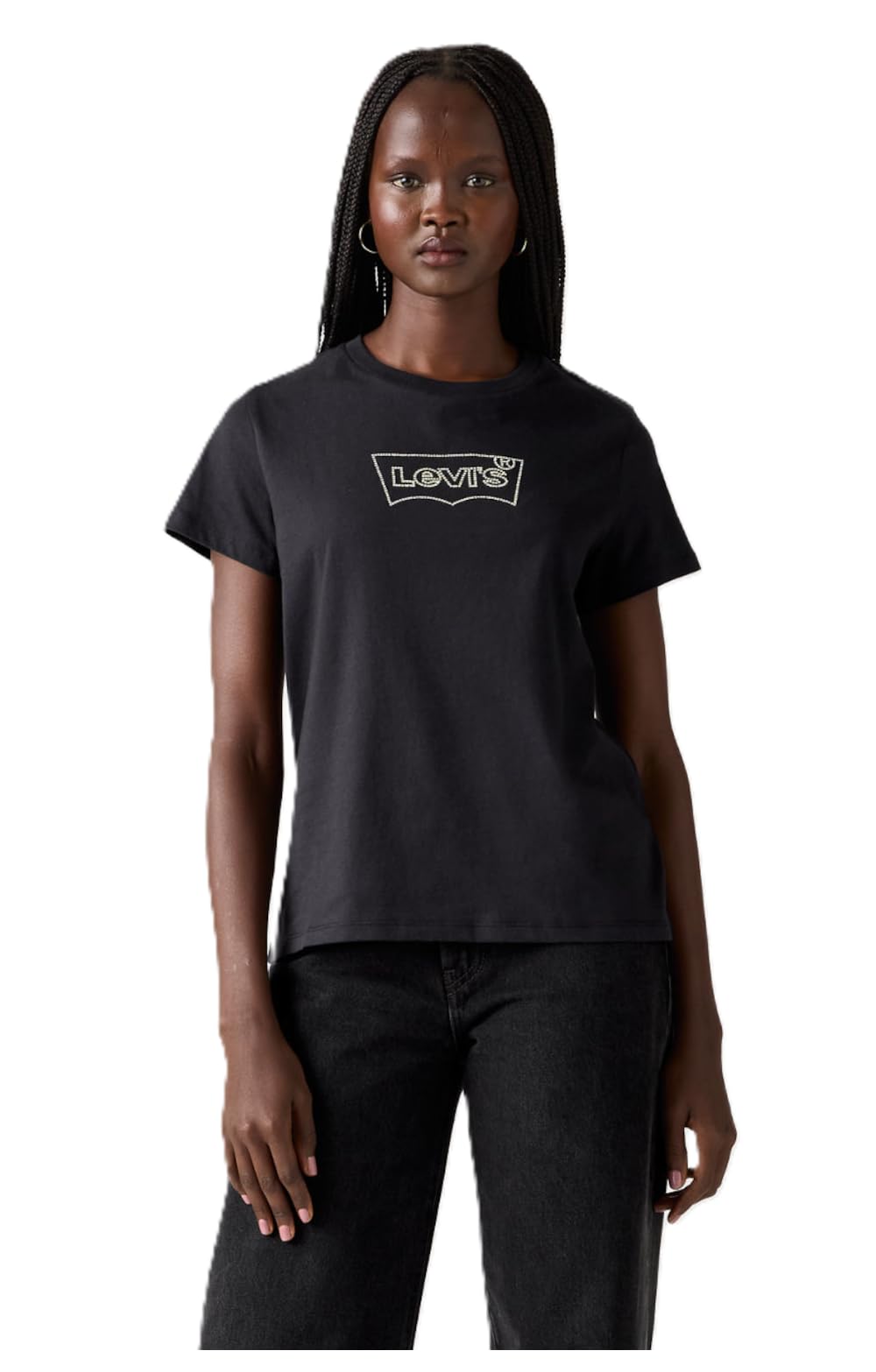 Levi's The Perfect Tee Batwing Iridescent Rhine, Batwing Iridescent R, L