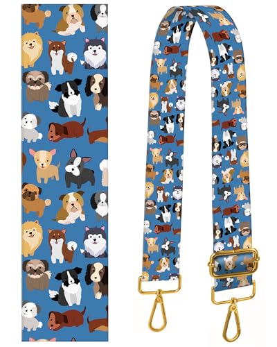 Image of Purse Strap Replacement Crossbody 2 inch Wide Shoulder Strap, Cute Handbag Strap Bag Strap Replacement Belts Adjustable