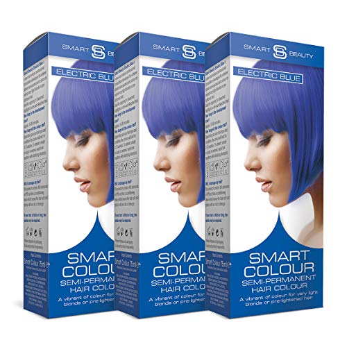 Smart Color Semi-Permanente Azul Eléctrico Tinte Cabello X 3 Cover