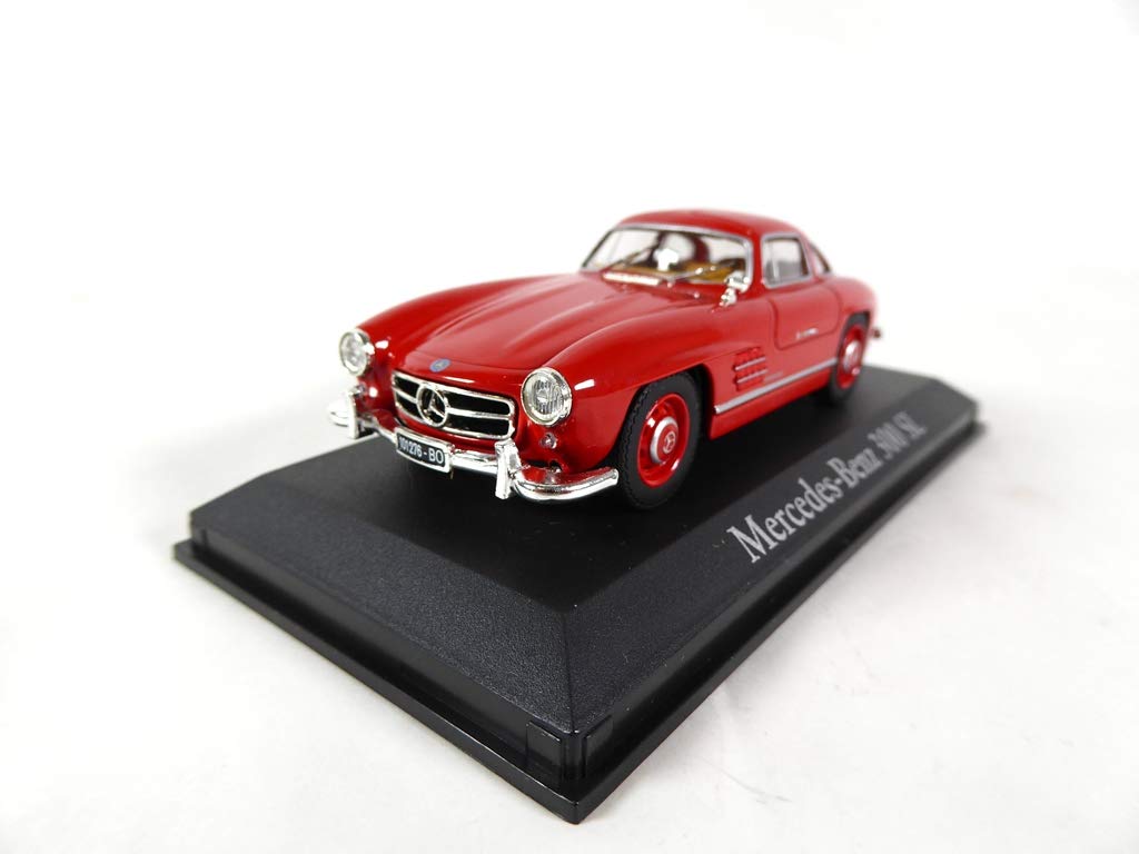 OPO 10 - Miniature car compatible with Mercedes Benz 300 SL red 1/43 (RBA23) - Image 2